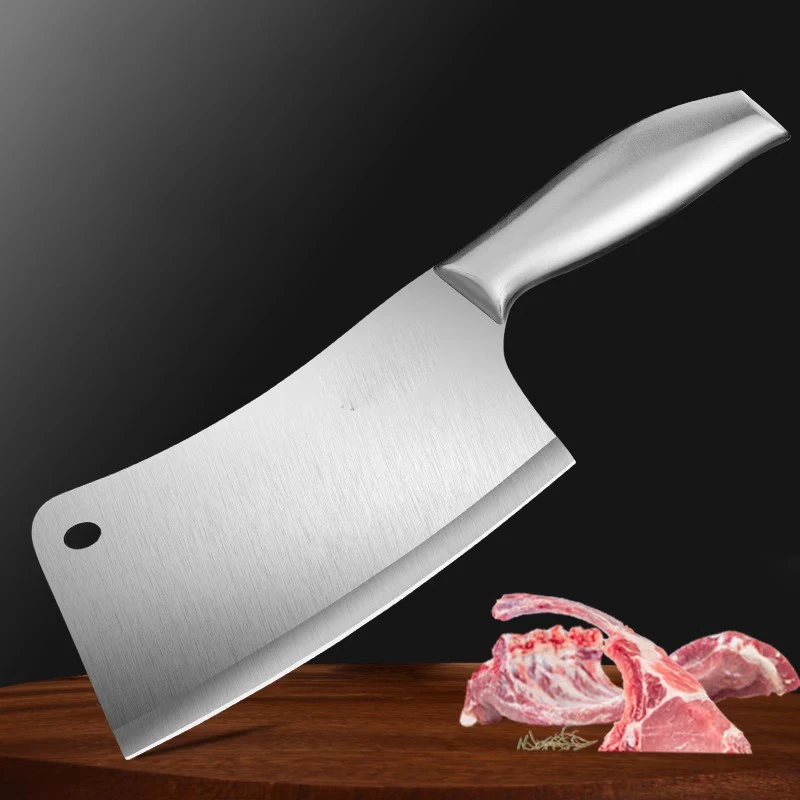 All steel kitchen knife set, stainless steel forging, home