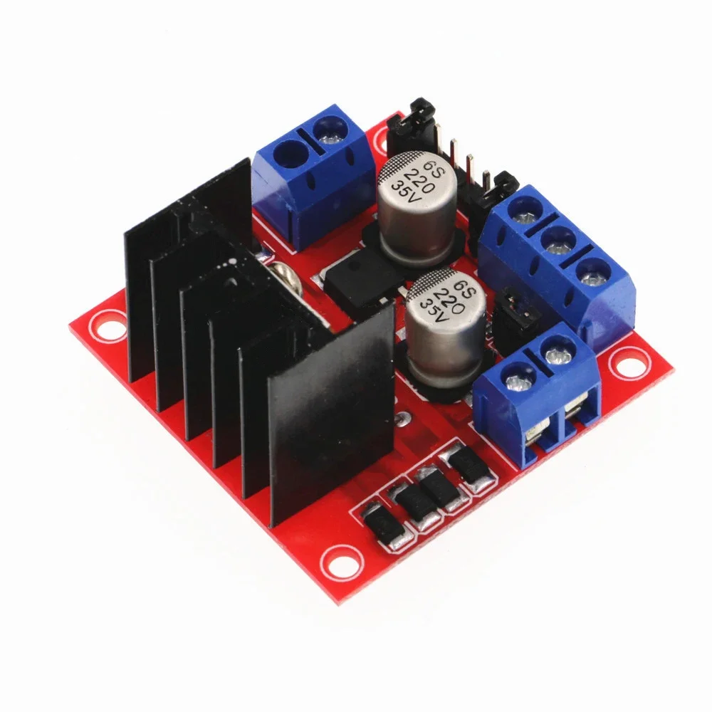 1pcs L298N driver board module L298 stepper motor smart car robot breadboard peltier High Power stepper motor driver