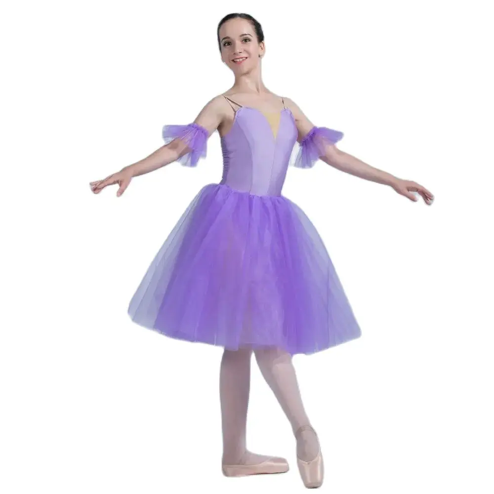 

20014 Lilac Spandex Camisole Leotard Dress for Girls and Women Ballet Dancing Tutu Ballerina Dance Costume Romantic Tutus