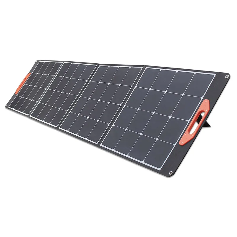 ETFE Sunpower Solar Cells 120W 220W Foldable Solar Panel For 12V Battery Charging Panels