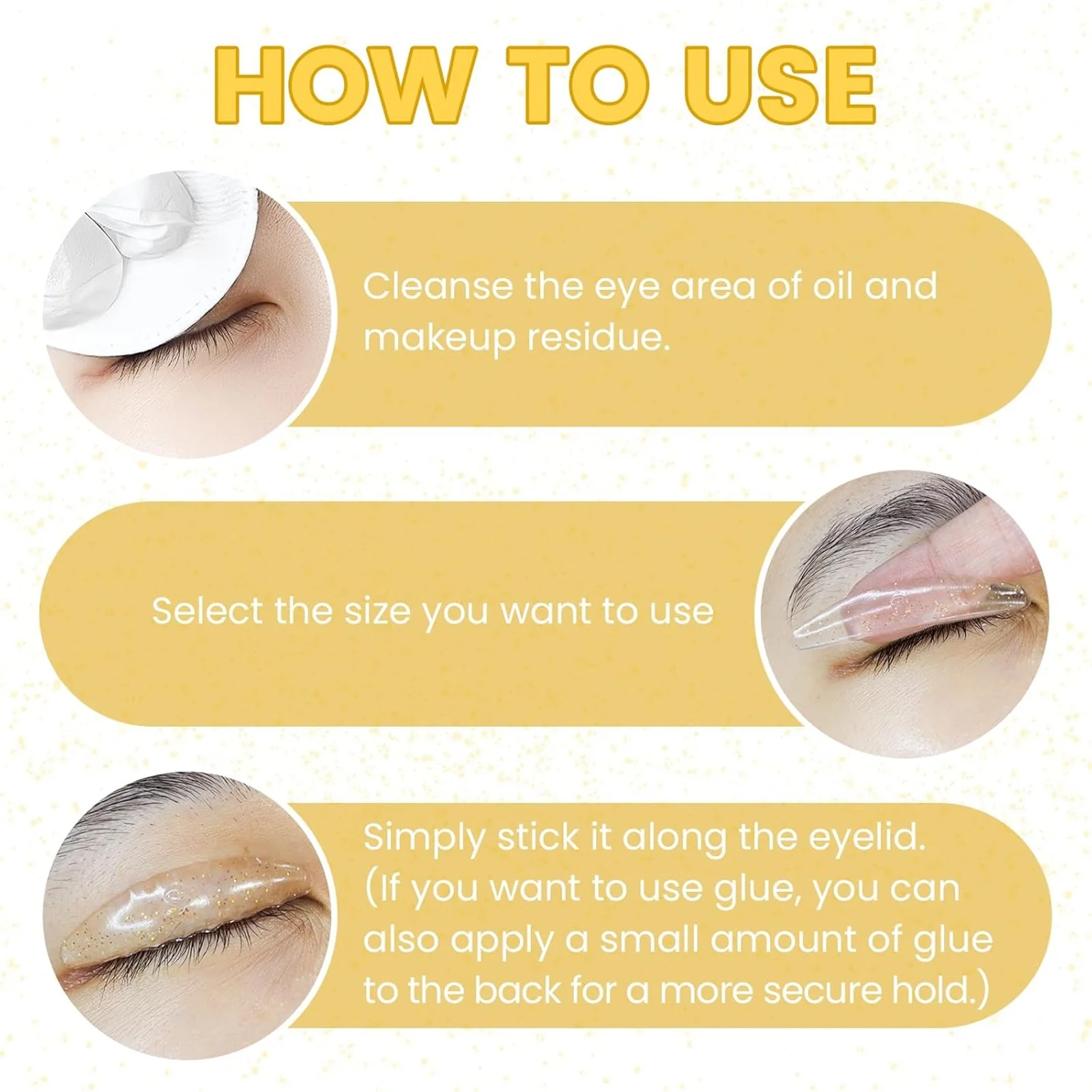 Lash Lift Pads 5 Sizes Reusable for Eyelash Lifting