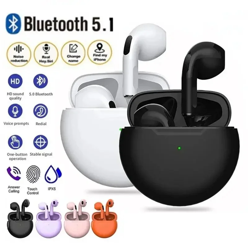 Tws Auricolari Bluetooth Auricolari Bluetooth Wireless Touch Control Cuffie Stereo Auricolari Bluetooth Per Xiaomi Redmi Vivo Oppo