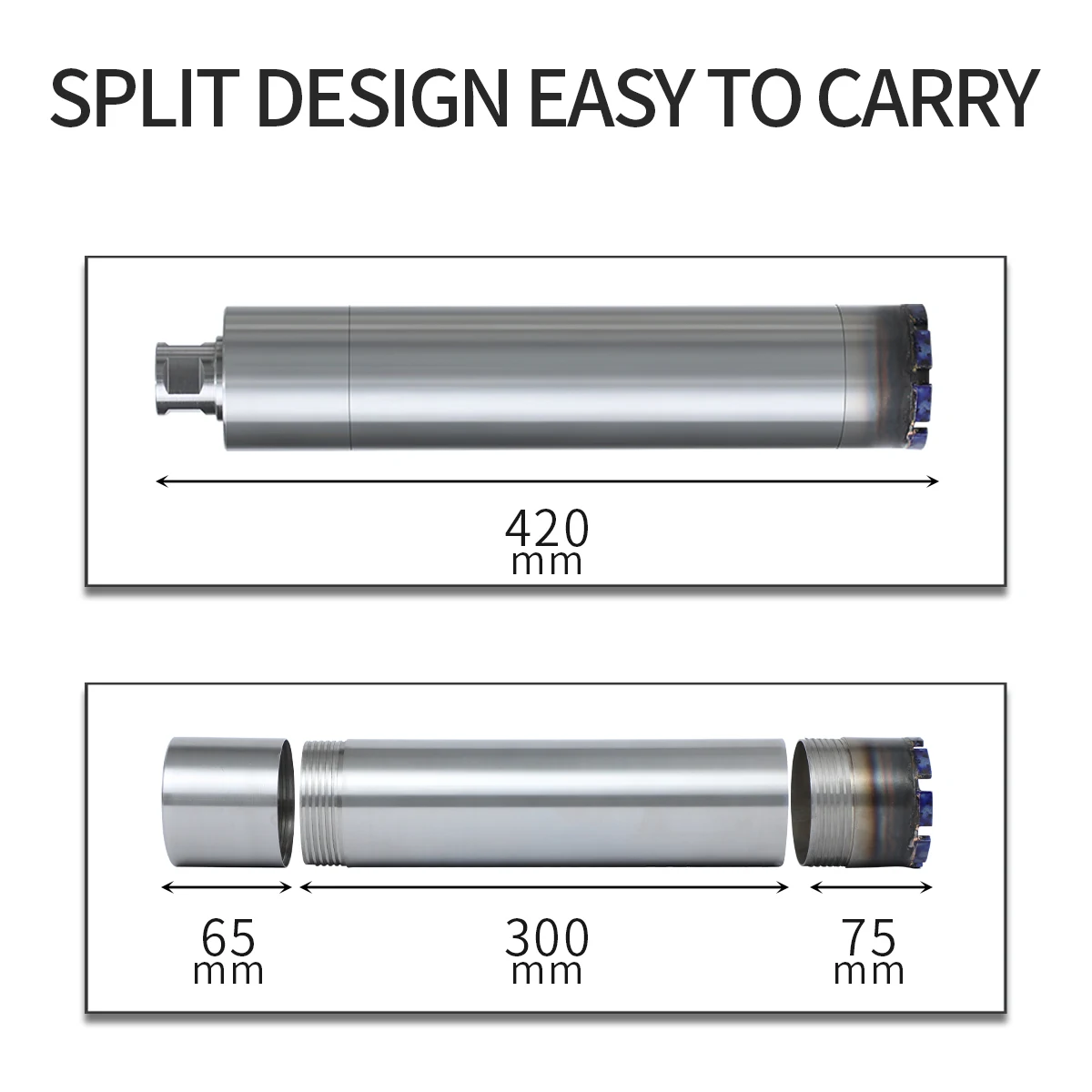 Why drill bit extension efficiency matters