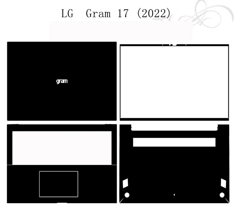 Speciale In Fibra Di Carbonio Vinile Laptop Sticker Skin Decalcomanie Cover Protettiva Per Lg Gram 17 17 Z90Q 17 Pollici 2022