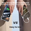 Mini Keychain Digital Display Power Bank Comes with Cable PD 20W 5000mah Fast Charging for IPhoneSamsung Xiaomi External Battery 3