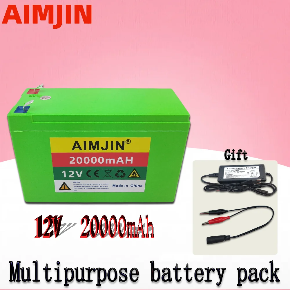 

12V 20Ah 18650 3S6P lithium battery pack is suitable for spray trolley children's electric car battery