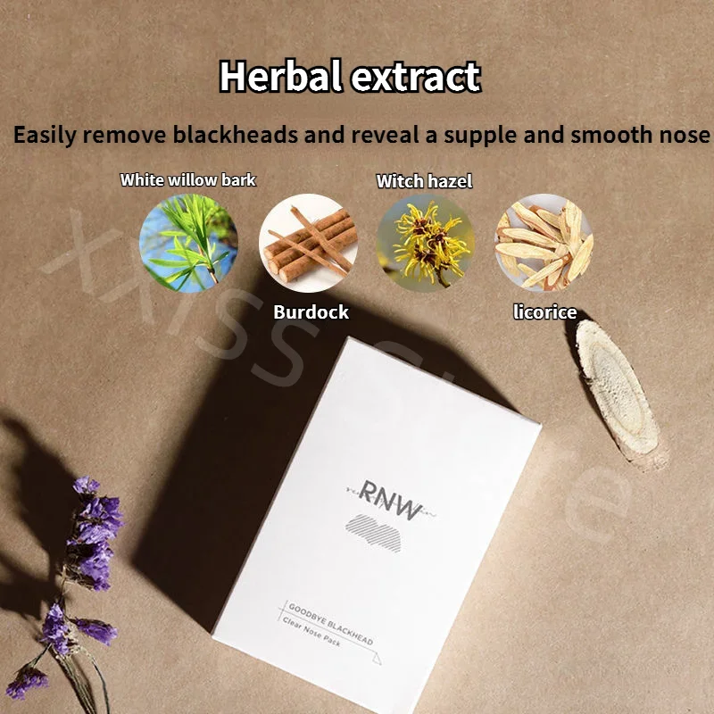 RNW Deep Blackhead Removal Nose Stick Double Purification Mild Oil Control Nasal Membrane Shrink Pores T Zone Care Nose Stick