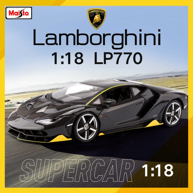 Maisto 1:18 Lamborghini LP770-4 Centenario High Simulation Diecast Car  Metal Alloy Model Car kids toys collection gifts B520 - AliExpress