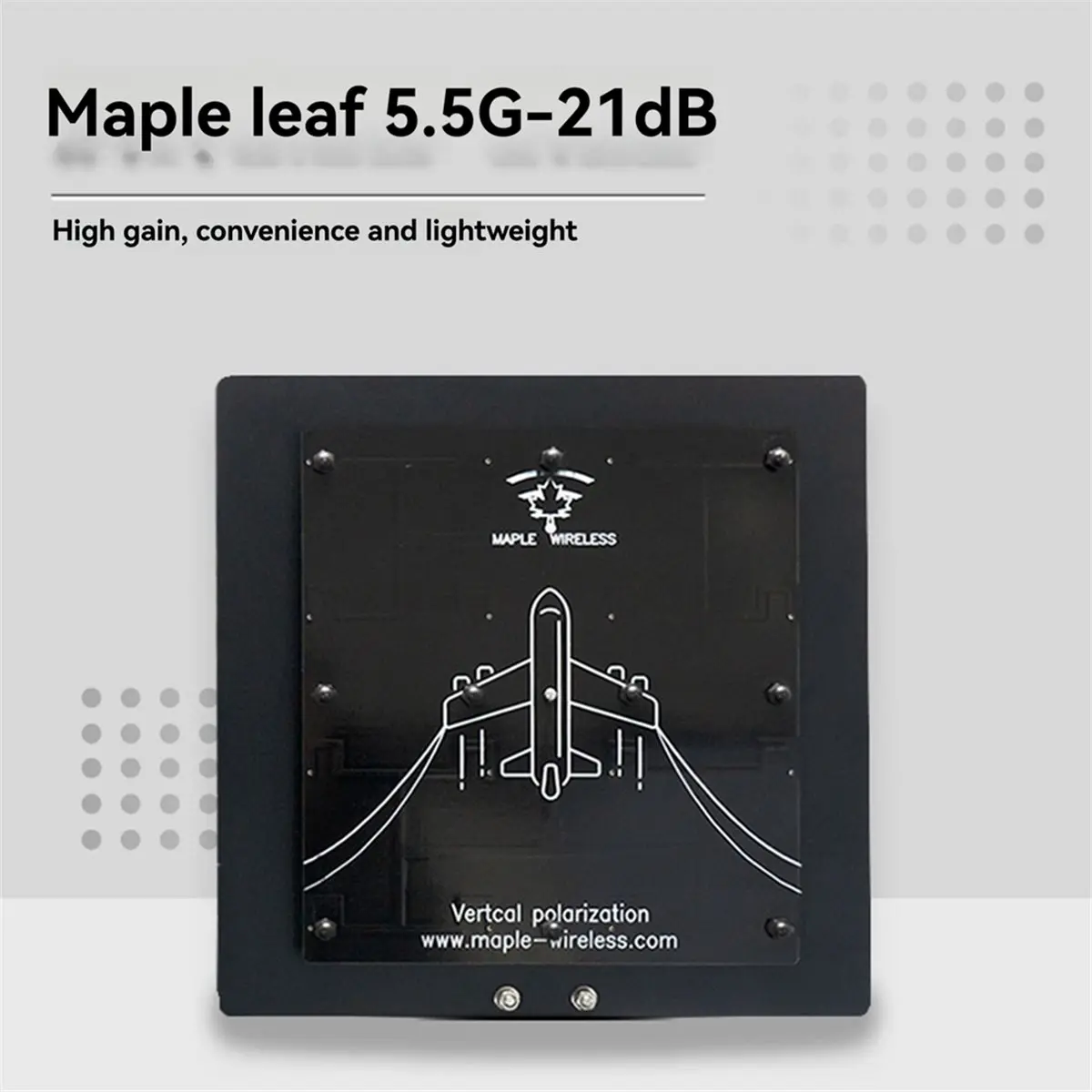 A10R 5.5GHz 21dBi 지향성 안테나 HM30 SOLO VTX RC AAT 무선 기술용 5180-5800MHz 패치 안테나,A