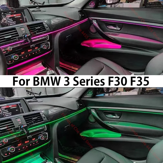 New Ambient Light For Bmw 3 series F30 F35 F31 GT / 4 Series 2014-2019 F32  F33 F34 F36 Decorative Atmosphere Light 11 color - AliExpress