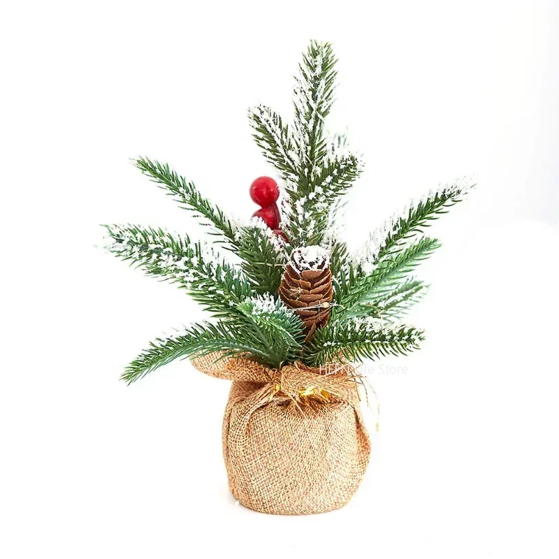 Mini Christmas Tree Ornament, Desk Decoration, Gift, Merry Christmas, 2025 New Year