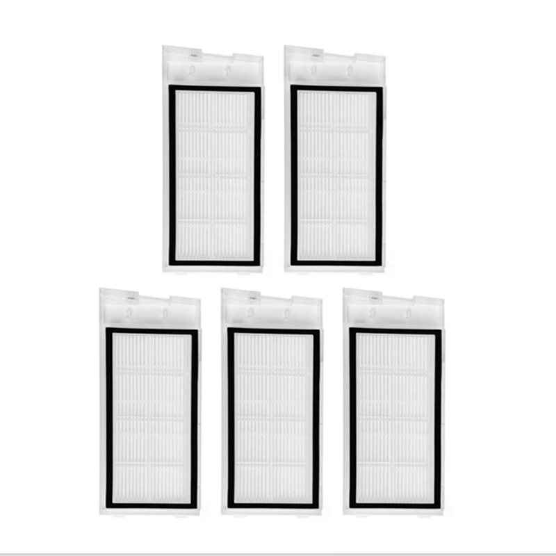 5PCS HEPA Filter Replacement For Xiaomi ROIDMI EVE Plus Robot Vacuum Cleaner Replacement Spare Parts