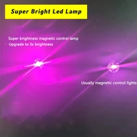 1Pc Mini Magnetic Control Led Lamp Super Bright Ultra Bright for Diy Model Making Plus Light Without Battery 2