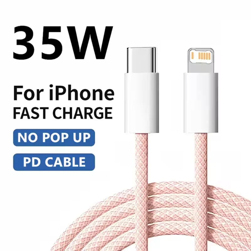 ตัวเลือกสินค้า สายชาร์จ USB-C 2m ชาร์จเร็ว 35W สำหรับ iPhone ทุกรุ่น