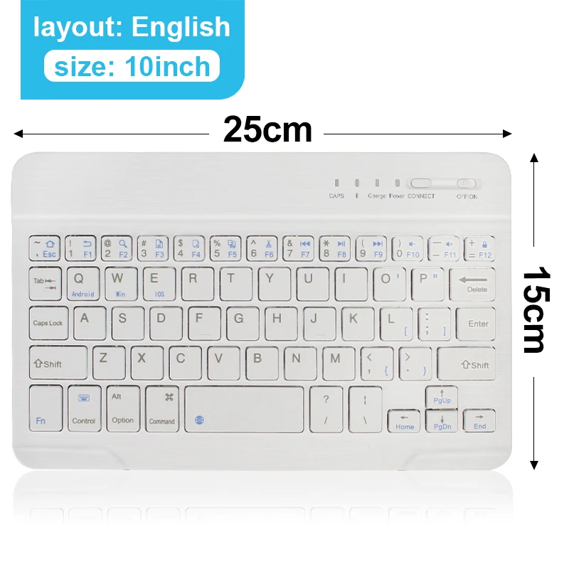 10 in white English