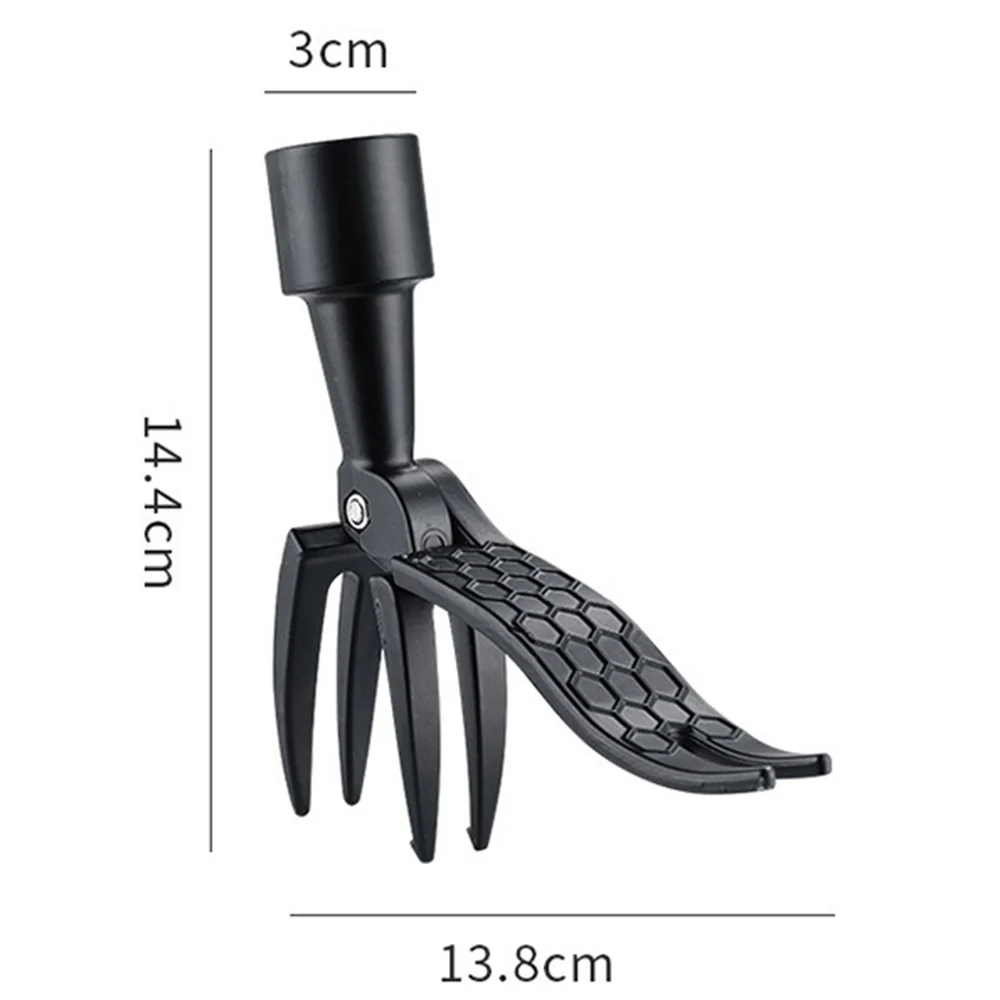 1PC Standing Weeding Head Replacement Claw Foot Pedal Weed Puller Stand Up Garden Digger Weeder Solo Root Remover(No stick) 6