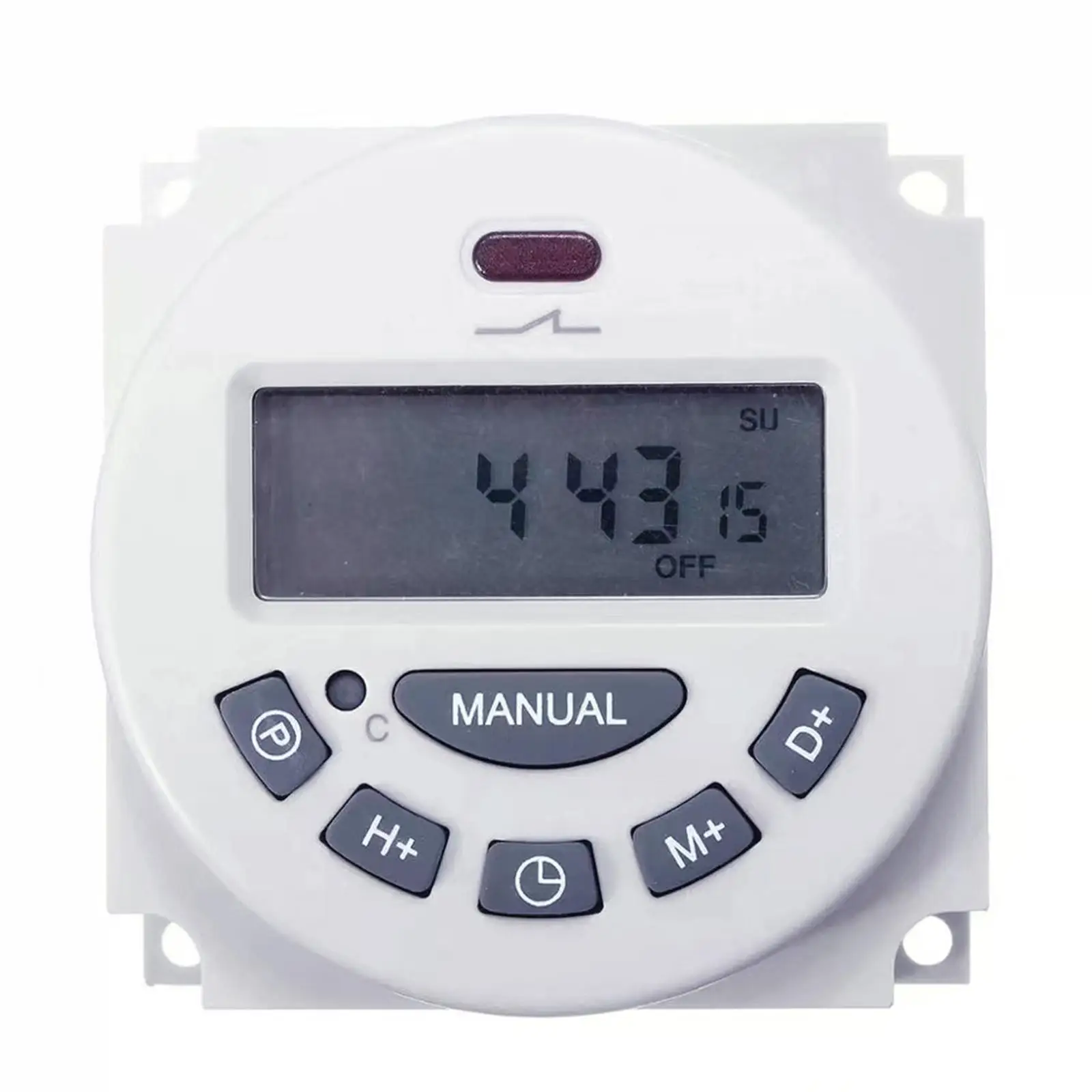 DC 12V 24V AC110V 120V 220V 230V Digital LCD Programmable Weekly Time Timer Relay Switch