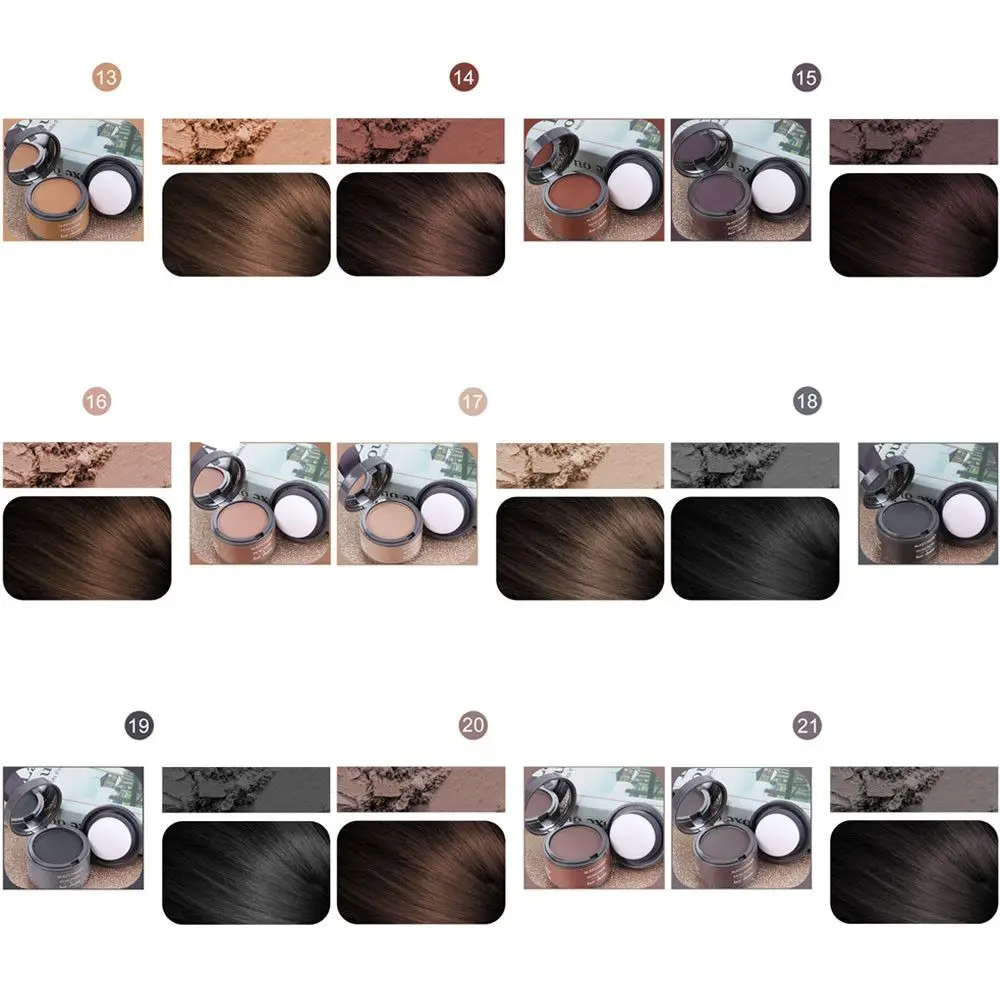 Natural Cover Bald Coverage Hair Fluffy Hairline Powder Forehead Trimming Hairline Shadow Hair Filling