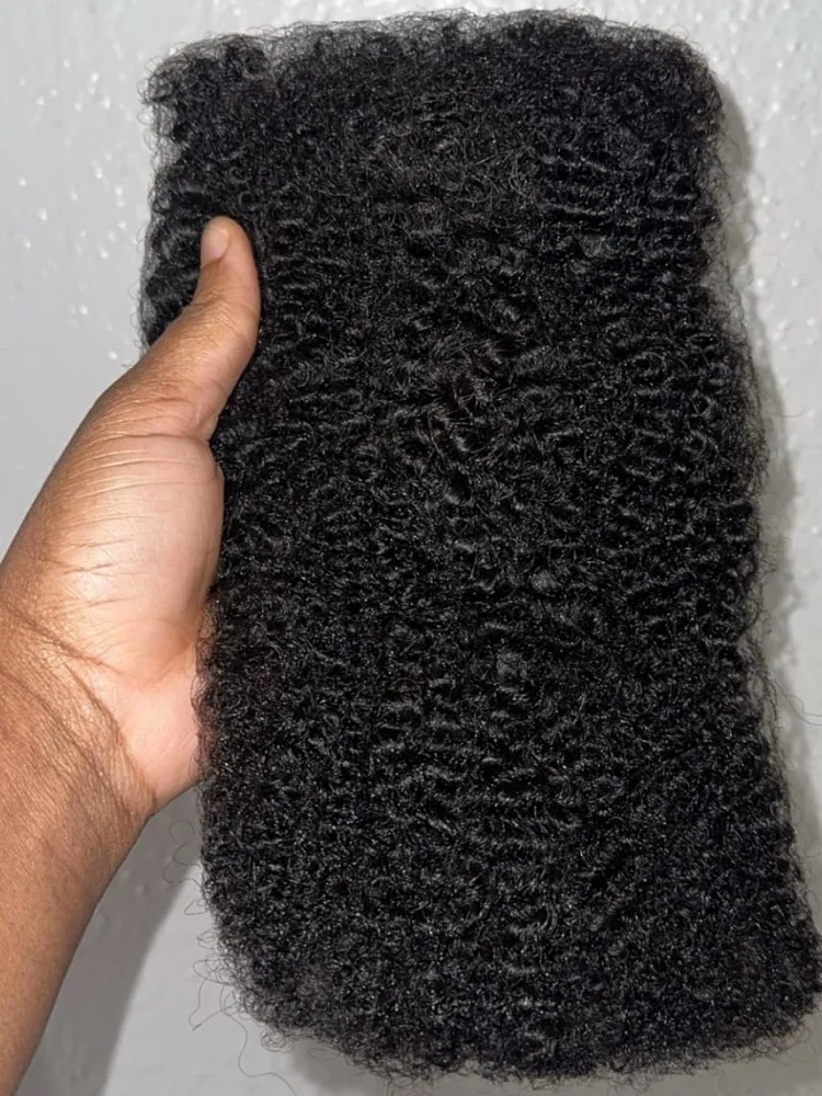 30 Gram Hair for Dreadlock Extension Dreadlocks Afro Kinky Curly Bulk Human Hair For Braid Twists Curly Hair Extension