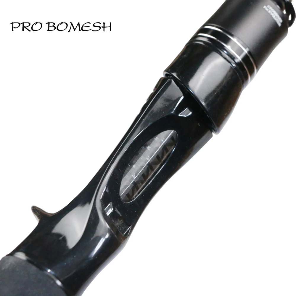 Pro Bomesh 1 Set 3K Twill Carbon Fiber Taper Grip Spinning Reel
