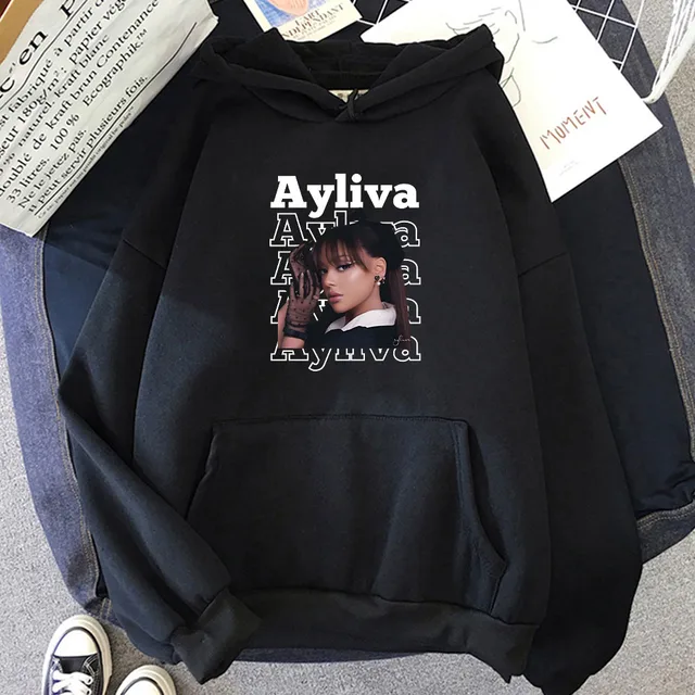 Ayliva Singer Hoodie Sweet Sweatshirt Fleece Graphic Printing Clothing Women/men Aldult Sudaderas Con Capucha Aesthetic Pullover 1
