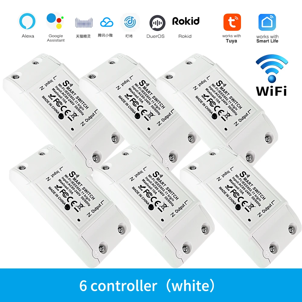 WIFI Breaker 6Pc-W
