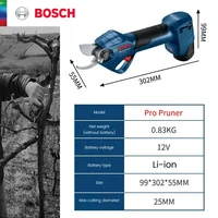 Bosch Cordless Electric Pruning Shears Pro Pruner 12V Brushless Garden Scissors Max 25Mm Tree Branch Pruner Garden Power Tool 2
