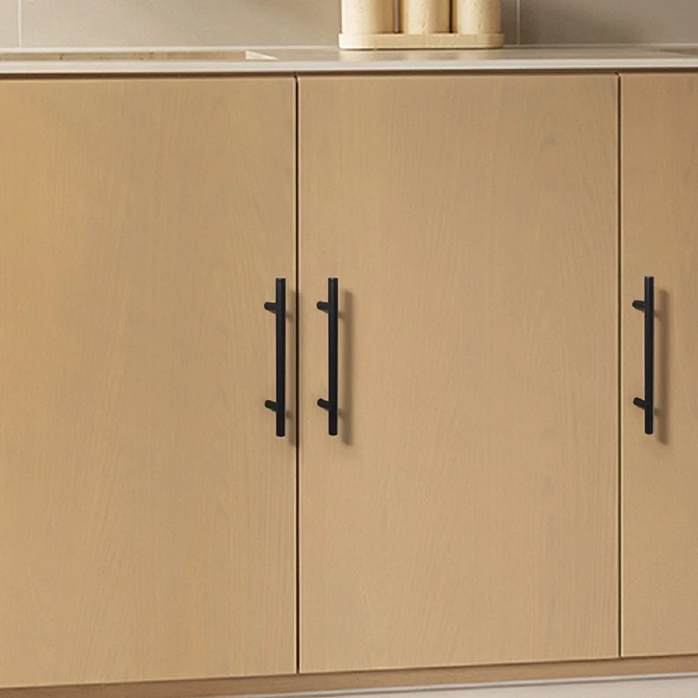 Stainless steel cylindrical furniture handles - الصورة 2