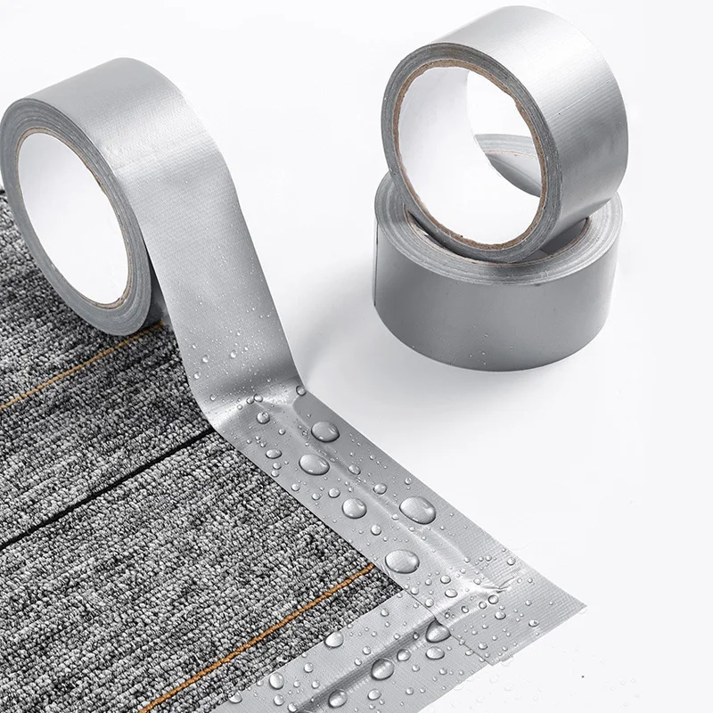 Cinta Adhesiva De Butilo Plateada - Impermeable, Resistente Al Calor, Rollo 50 Cm X 5 M, Para Reparaciones