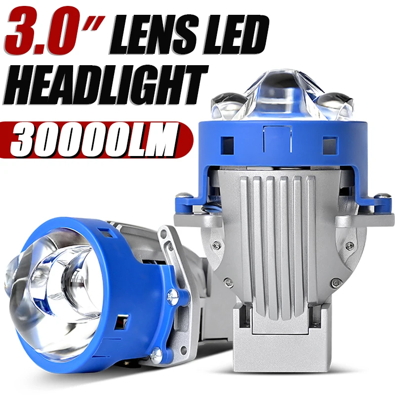 

3 Inch Bi LED Projector Lenses For Headlight Hella 3R G5 Auto Lamp 140W Car Retrofit Kits Hyperboloid Laser Spotlight Headlights
