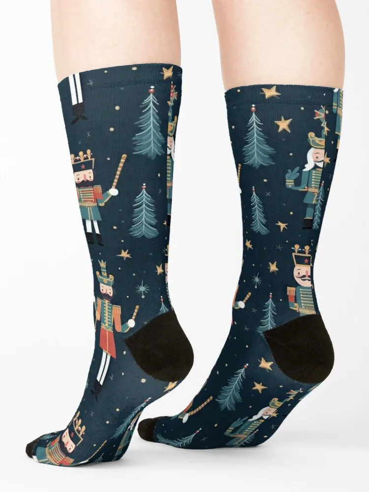 Christmas Nutcracker Socks colored socks sports stockings Socks Men Women's