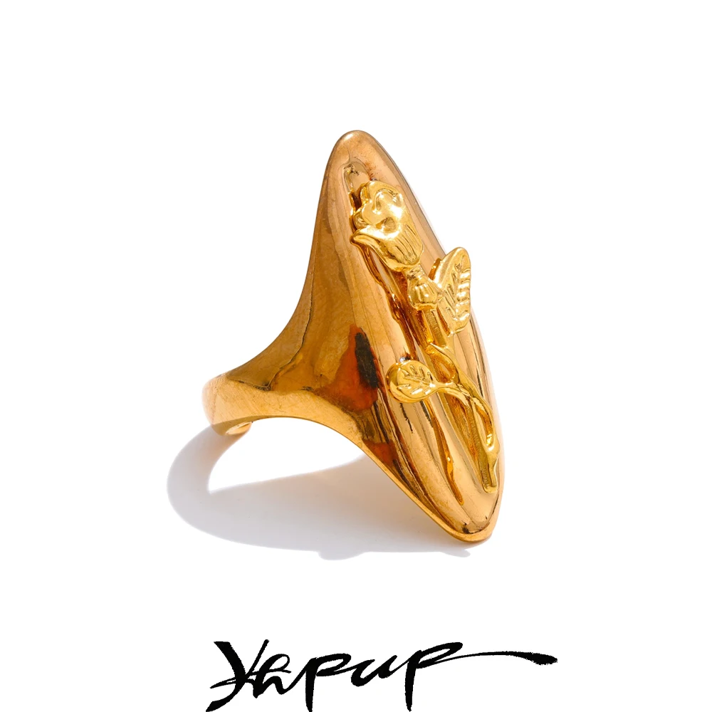 Yhpup Ring 18K Golden Plated