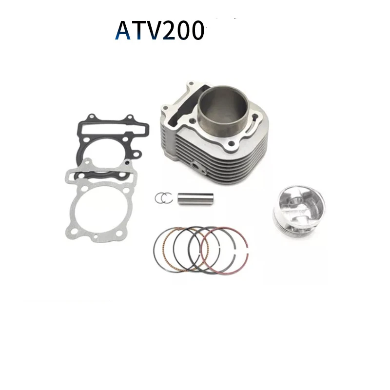 

Motorcycle Engine Accessories 250CC 65mm Bore Cylinder Kit Piston Ring Tool for Italika Atv200 GY6 200 GY6 230 Modification Part