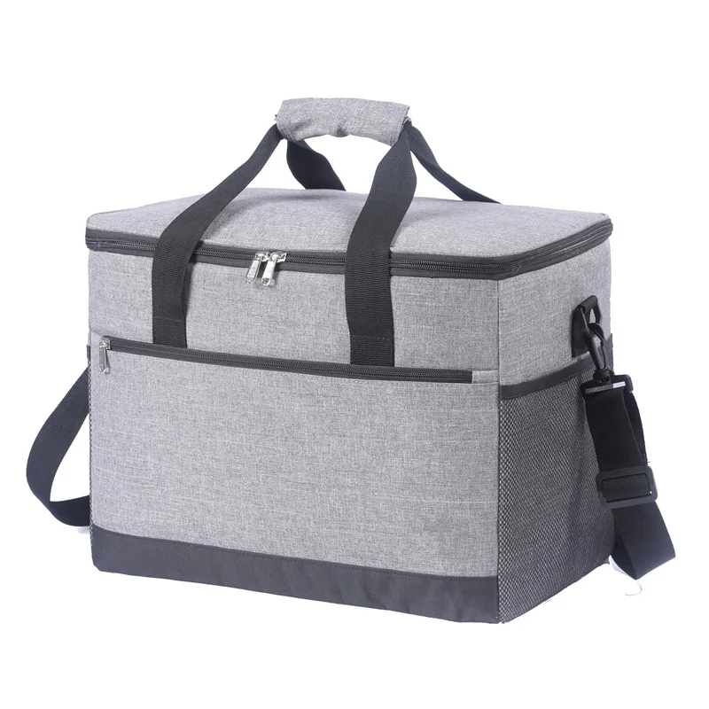 Lunch Cooler Bag Large Capacity Collapsible Insulated Picnic for Outdoor Travel Camping BBQ Family Party