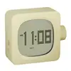 Cubic LED Digital Alarm Clock USB Chargeable Desk Clock with 2 Alarm Snoozes Function Countdown Timer for Sleep Training 3