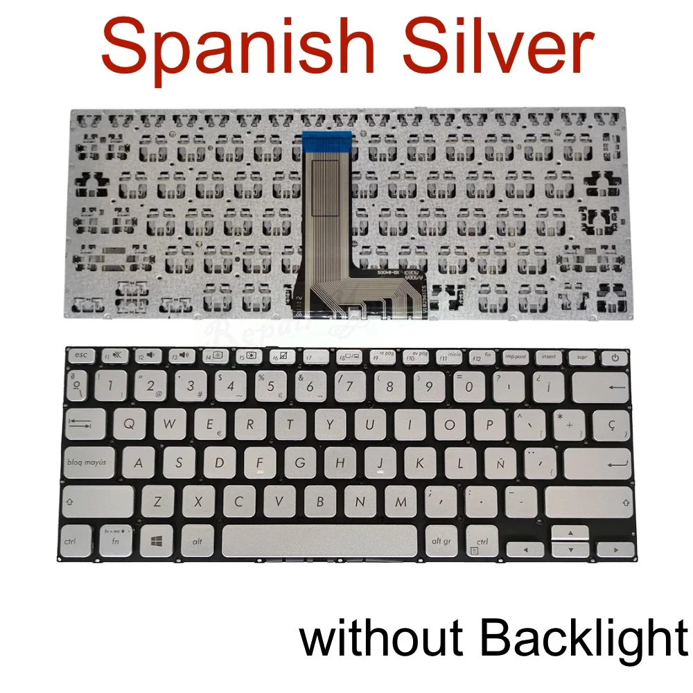 Teclado Retroiluminado Espanhol la Latin Asus Vivobook A412 X412 F412 X412d X412j X412ua ub X412fa X412da dk 2613la00 7t3la21 - Imagem 3