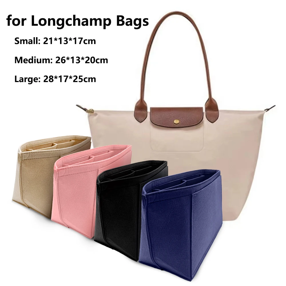 Makeup Organizer Purse Organizer Insert Felt Insert Bag Longchamp Handbag Liner