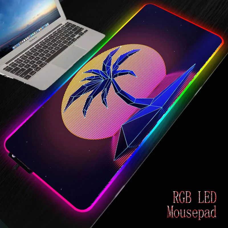 

MRGBEST Hot Sell Extra Large Mouse Pad Abstraction Art Tree Gaming Mouse-pad Natural with sewn edges Gaming Mouse Mat