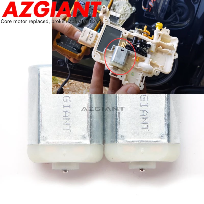 Motore Di Riparazione Della Serratura Della Portiera Dell'Auto 4 Pezzi Per Audi B8 A4, A3, Mk2 Tt, A5 3.0 Quattro, S4 Alimentazione Di Bloccaggio