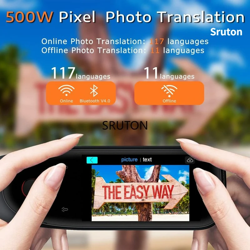 Original S50 Multifunction Pen Scanner 112 Languages Translation Pen Scanner Instant Text Scanning Reading Translator Device