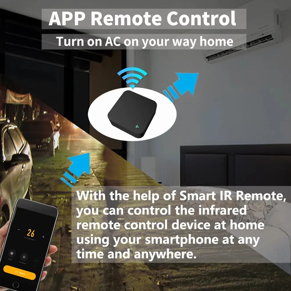 WiFi-Enabled Smart Remote with Temperature and Humidity Sensors