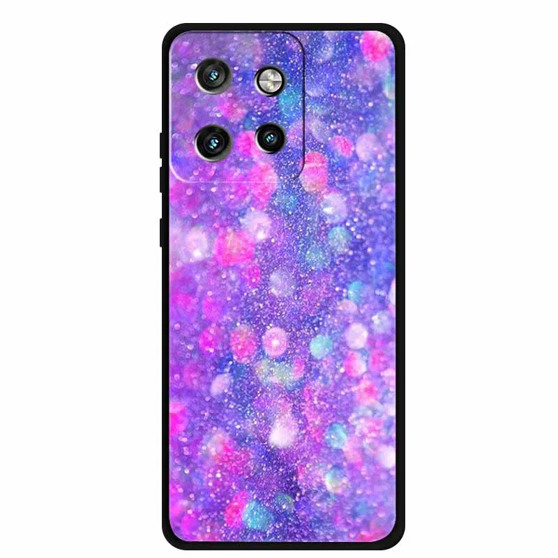 Starry Butterfly Soft Silicone Phone Case - Colorful TPU Cover