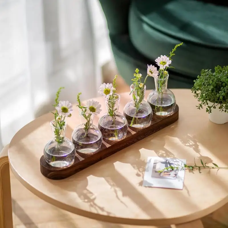 5 Bottle Glass Propagation Planter 1 | 5 Bottle Glass Propagation Planter 5