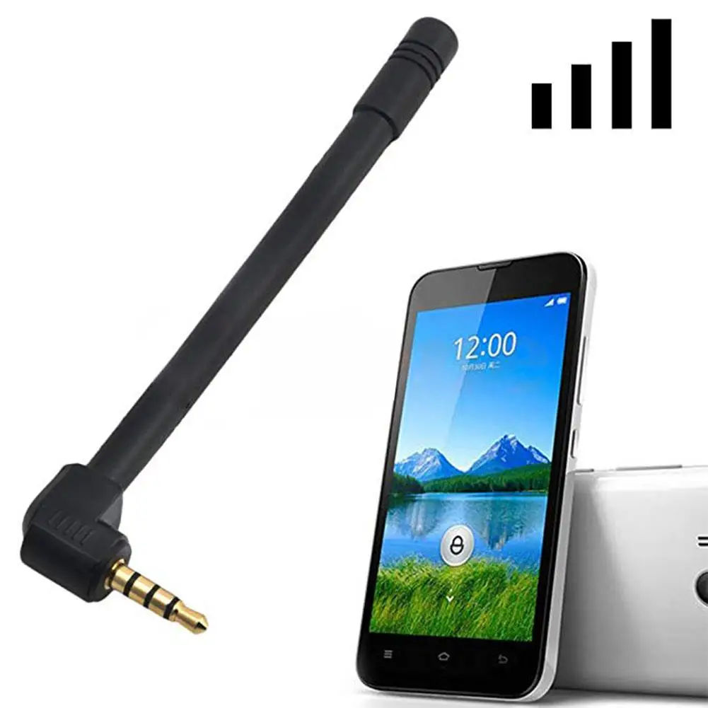 

Universal 3.5mm Signal Booster TV Sticks For Mobile Phone Male Jack External Antenna FM Radio for Better Signal Transfer
