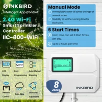 INKBIRD 6 OR 8 Zones EU Types of WIFI Sprinkler Controller Used to Intelligent Irrigation for Watering With Seasonal Adjustment 2