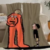 Art J-Jean J-Jullien Printed comfortable and soft sofa, living room bed, bedroom blanket suitable for travel and gifts 6