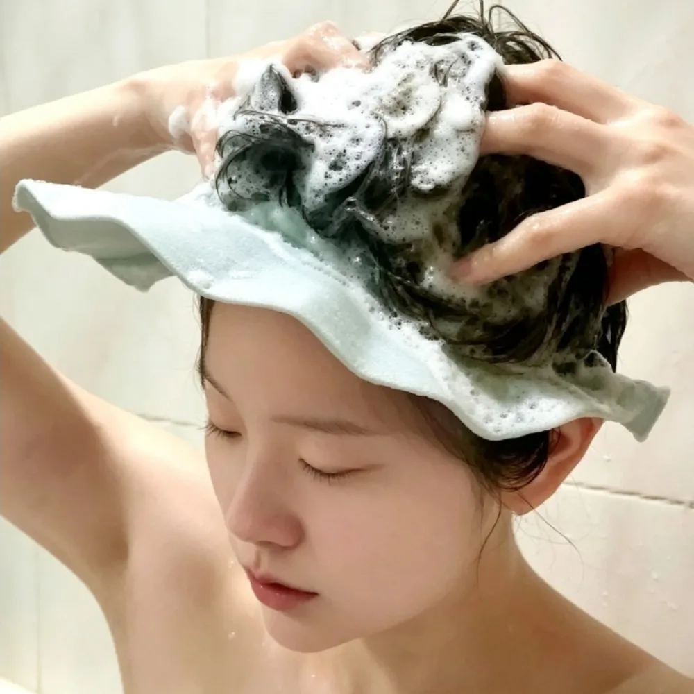 Silicone Hair Washing Shield and Shower Visor