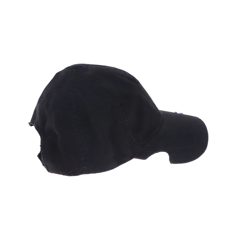 Vintage Baseball Cap With Iron Ring For Men Women Cap Duck Tongue With Missing Horns Sunscreen Baseball Cap Women Cap Duck Tongue Hat