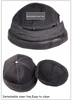 Retro Real Leather Hat Men Genuine Sheepskin Cap Male Brimless Warm Round Skullcap Winter Fashion Docker Sailor Tan Bone Bonnet 3