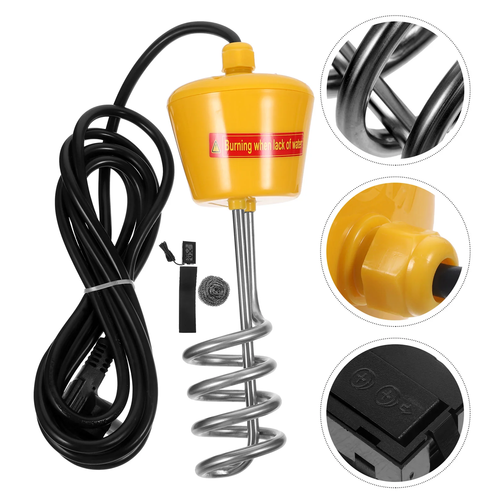 

3000 W Heater Floating Bathtub for Inflatable Pool Heating Rod British Regulatory Hot Fast